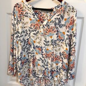 Daniel Rainn Multicolor Floral Blouse